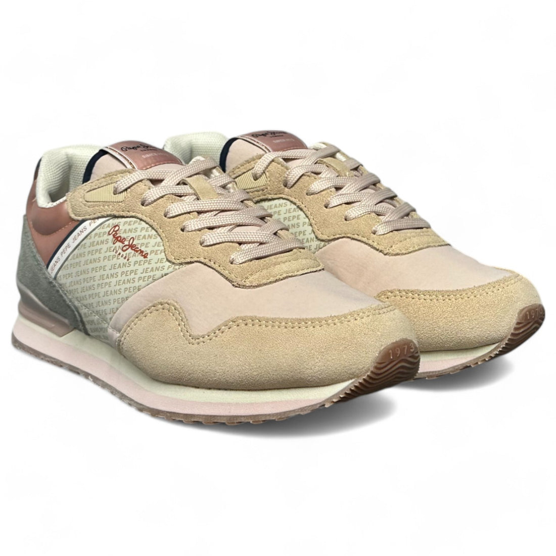 Zapatillas Pepe Jeans London Print W PLS40045 Beige - imagen 3