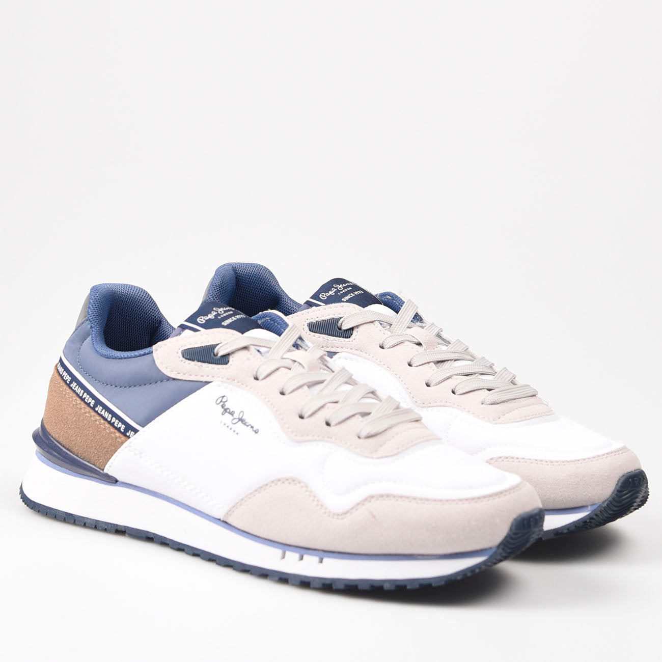 Zapatillas Pepe Jeans London Seal 800 Blanco Marino - imagen 3