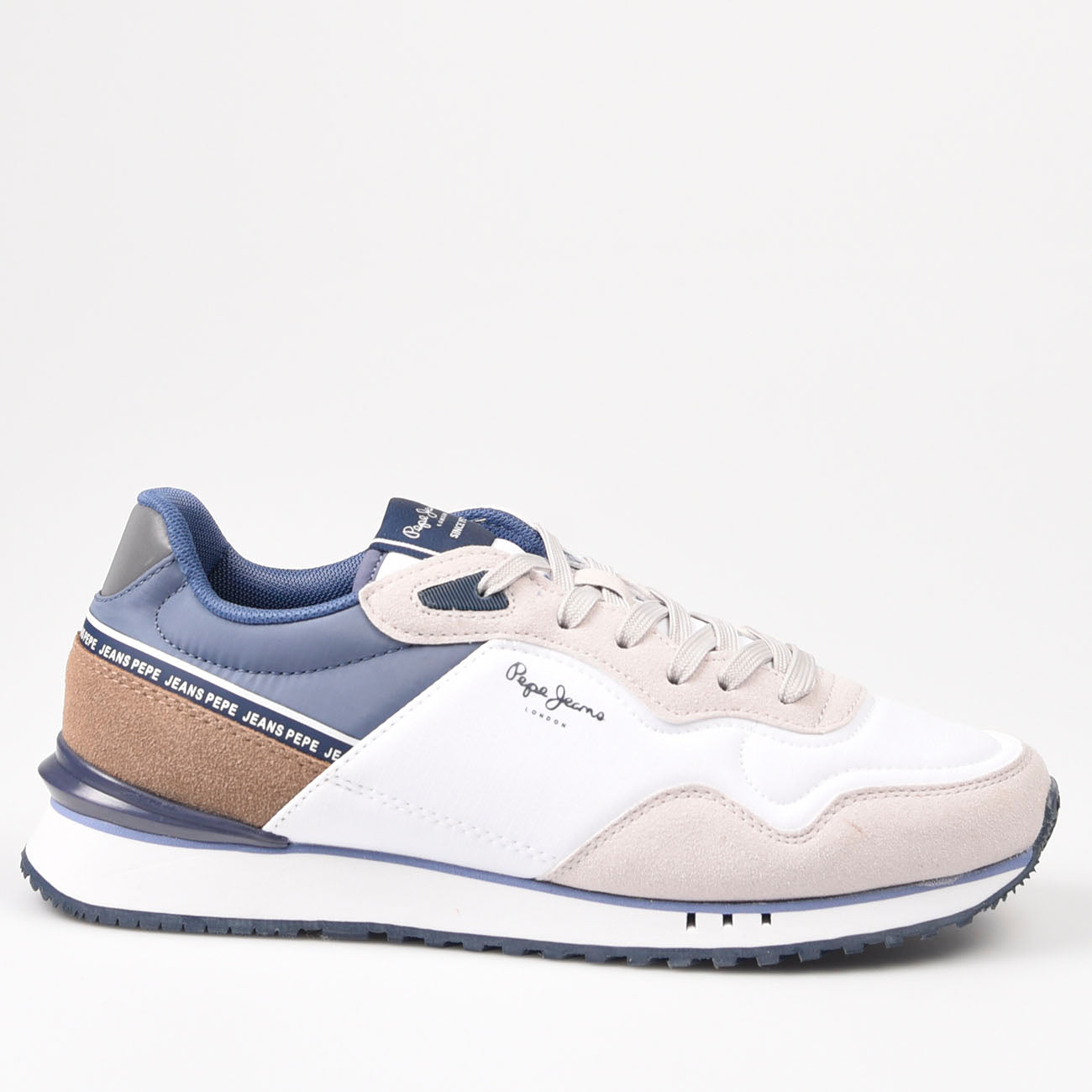 Zapatillas Pepe Jeans London Seal 800 Blanco Marino - imagen 1