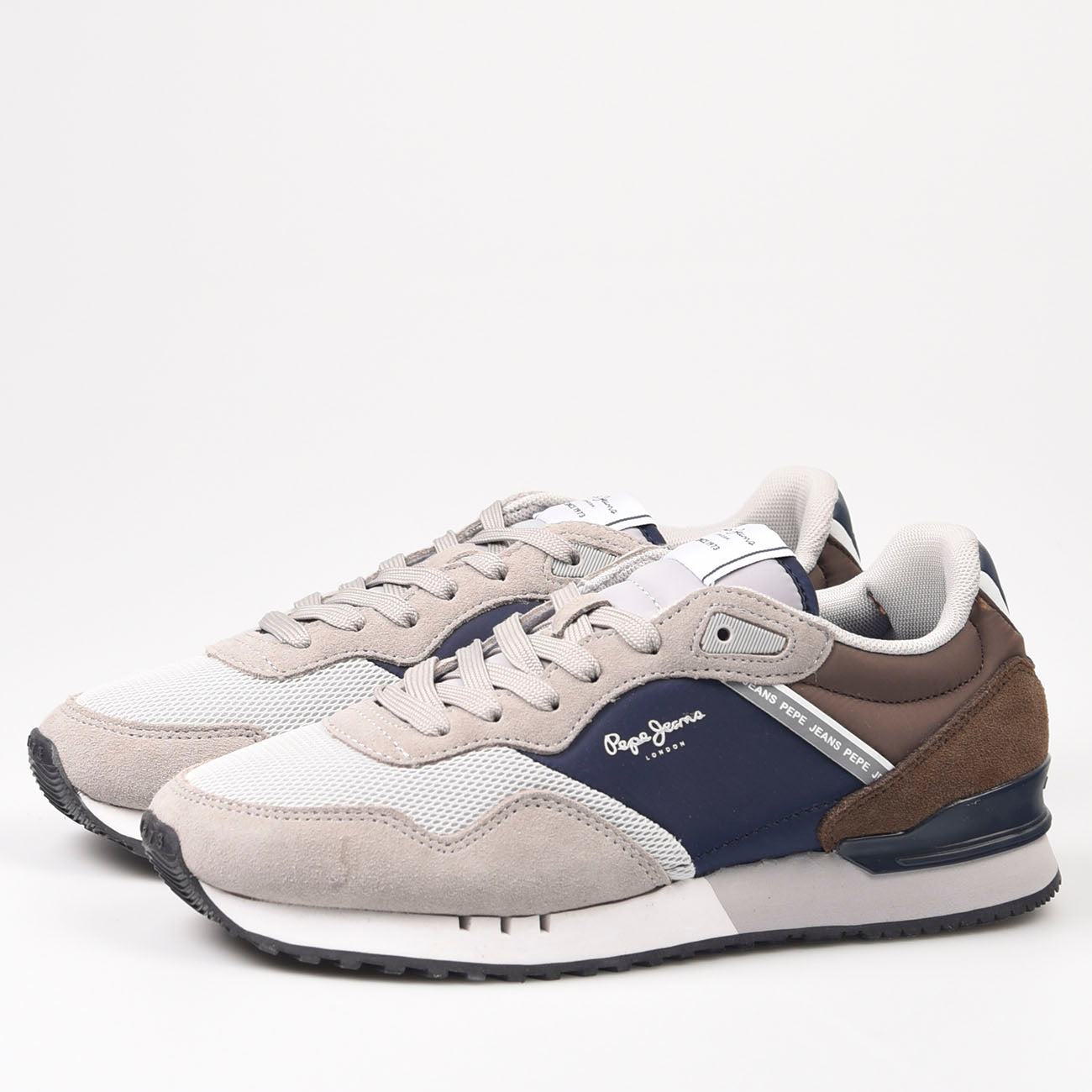 Zapatillas Pepe Jeans London Urban 925 Gris - imagen 3