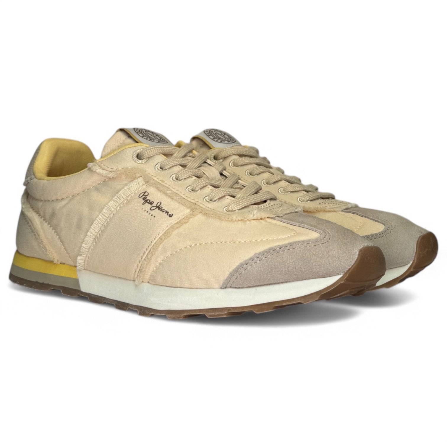 Zapatillas Pepe Jeans Once Twill PLS40034 803 Beige - imagen 3