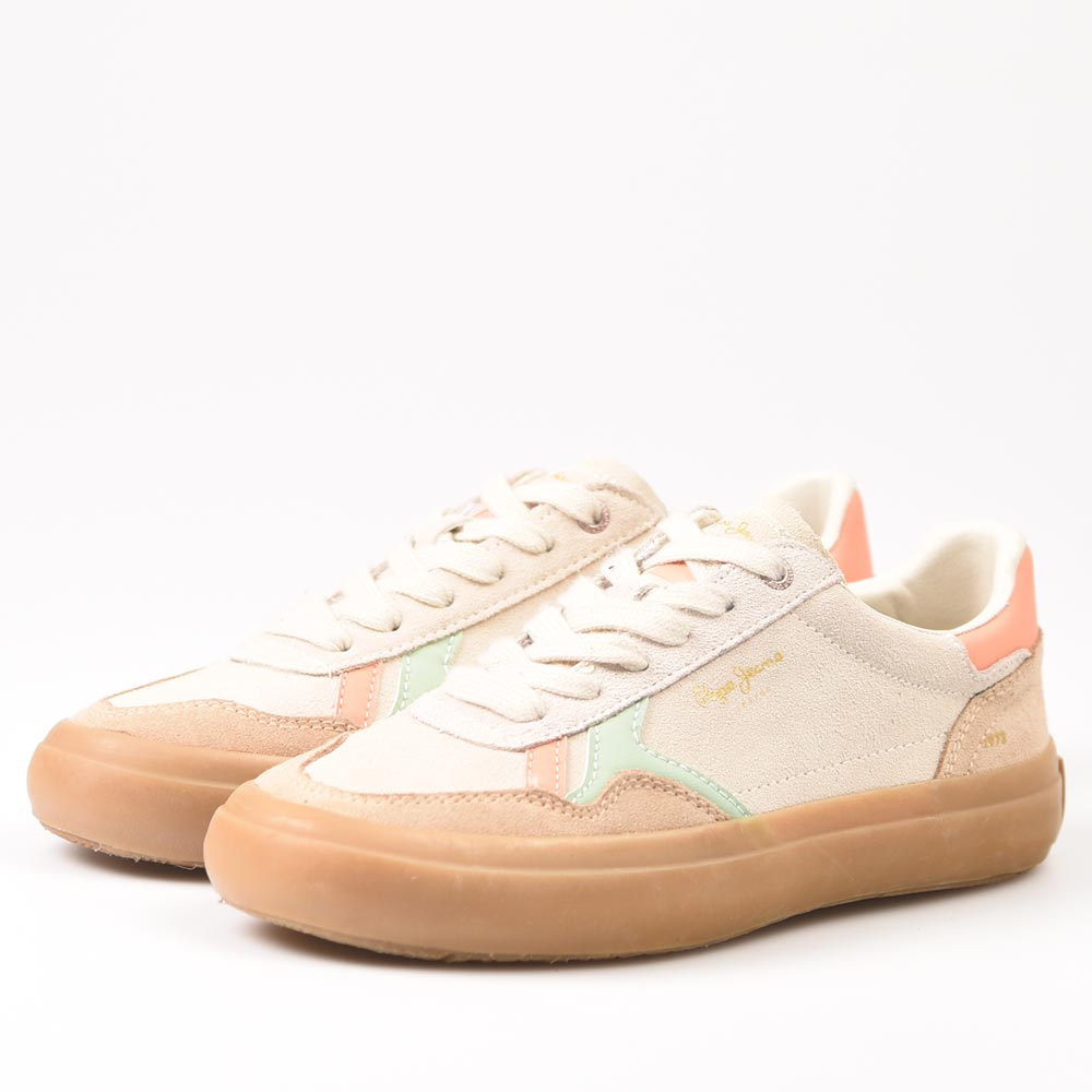Zapatillas Pepe Jeans Travis Retro W PLS31586 Beige - imagen 3
