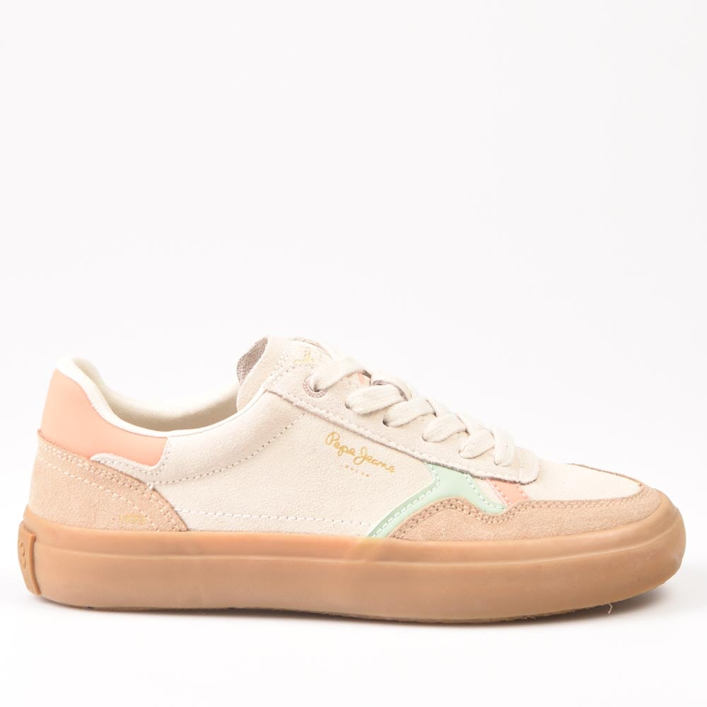 Zapatillas Pepe Jeans Travis Retro W PLS31586 Beige - imagen 1