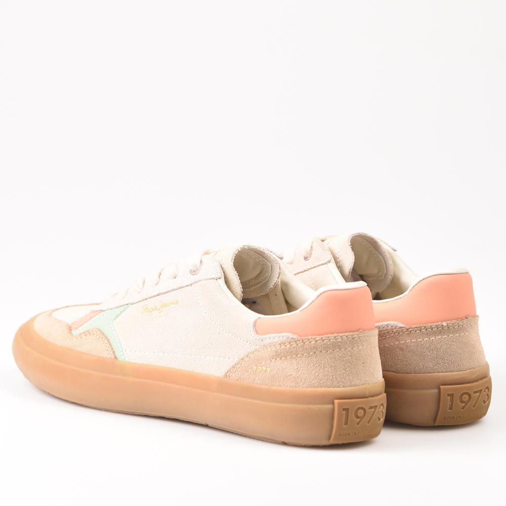 Zapatillas Pepe Jeans Travis Retro W PLS31586 Beige - imagen 4