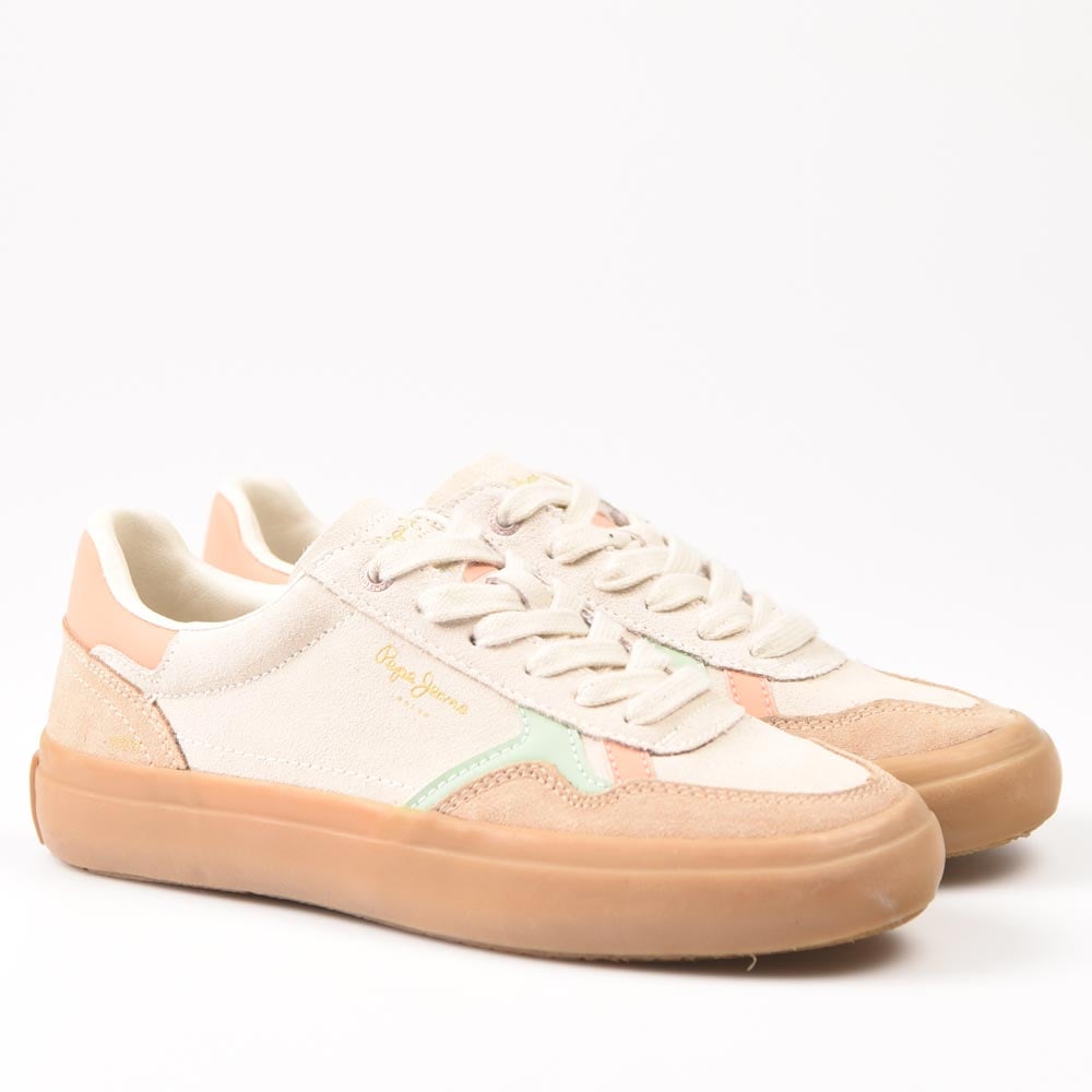 Zapatillas Pepe Jeans Travis Retro W PLS31586 Beige - imagen 2