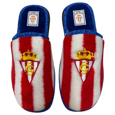 Zapatillas Real Sporting de Gijón 799-160 Blanco-Rojo
