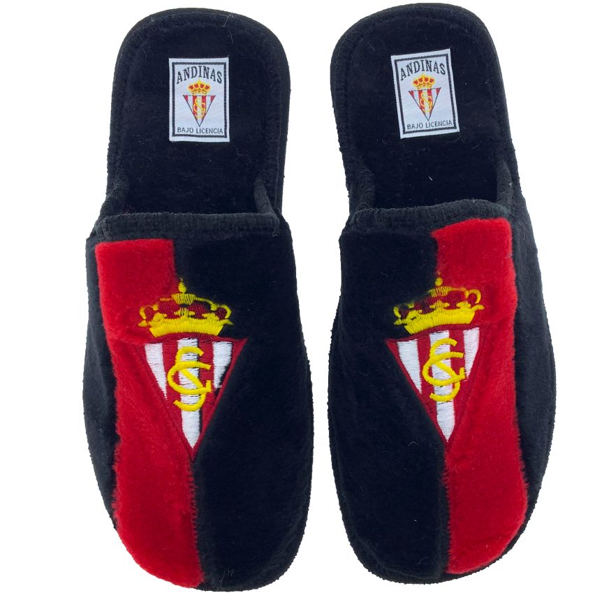 Zapatillas Real Sporting de Gijón 790-160 Azul-Rojo - imagen 7