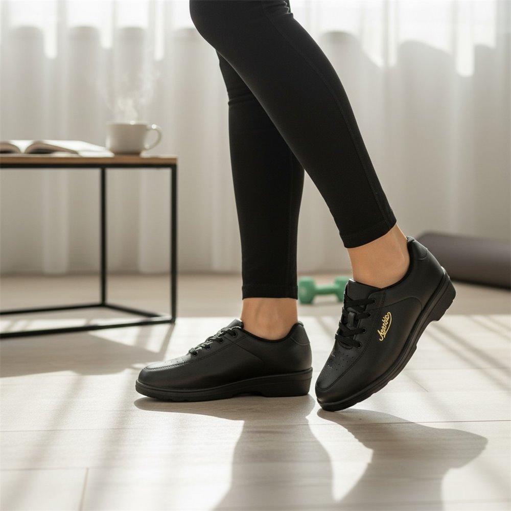 Zapatillas Roal Aerobic Cordones 1200 Negro - imagen 2