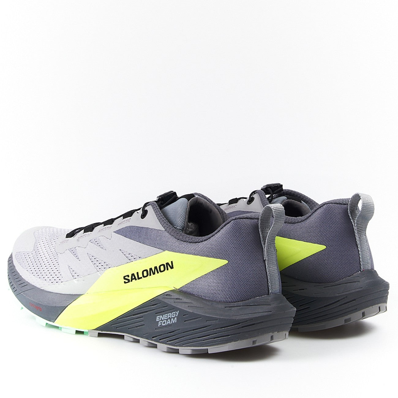 Zapatillas Salomon Sense Ride 5 L47144200 Gris Amarillo - imagen 3