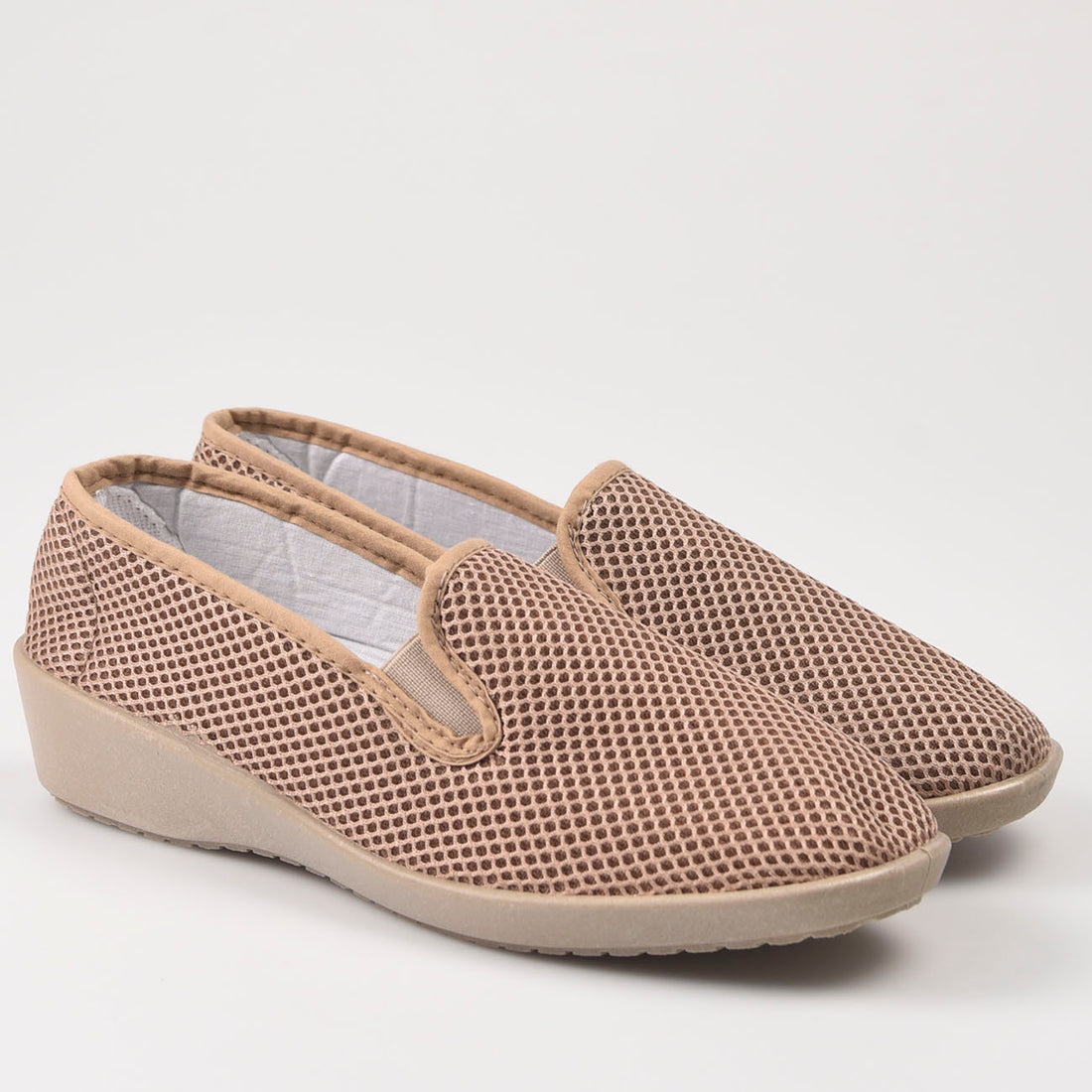 Zapatillas Selquir Rejilla 500 Beige - imagen 2
