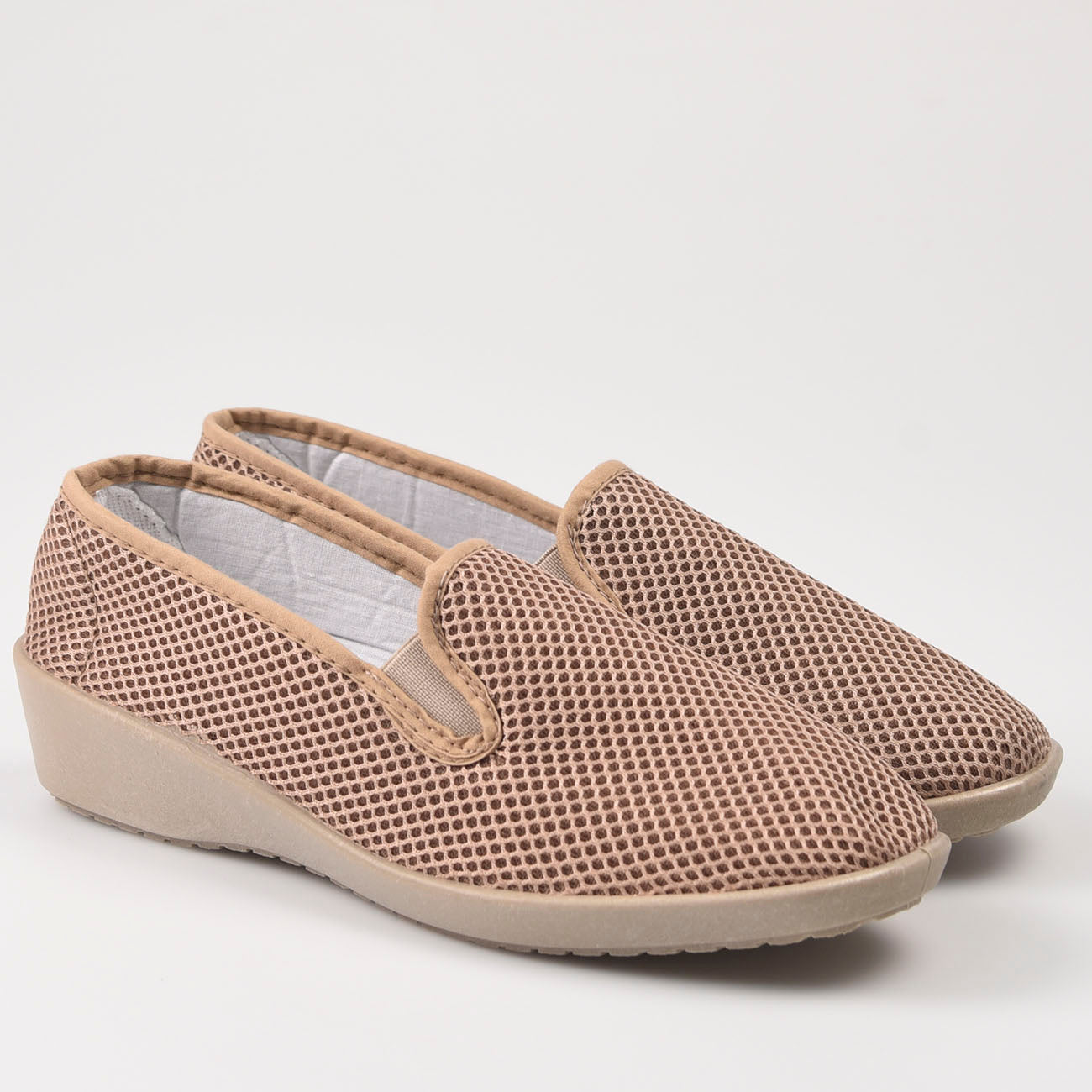 Zapatillas Selquir Rejilla 500 Beige - imagen 2