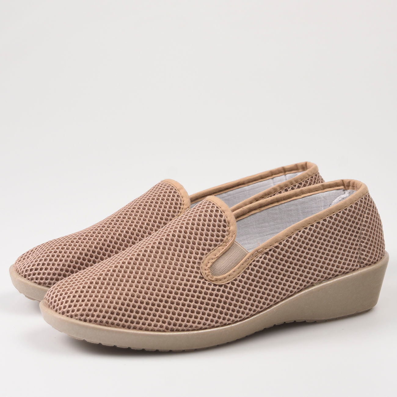 Zapatillas Selquir Rejilla 500 Beige - imagen 3