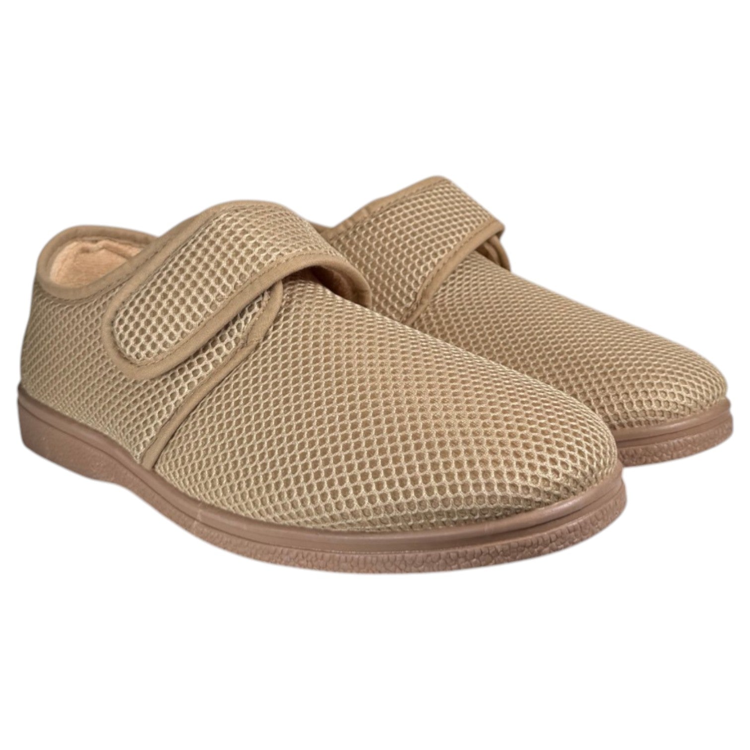 Zapatillas Selquir Rejilla Velcro 720 Tostado - imagen 3