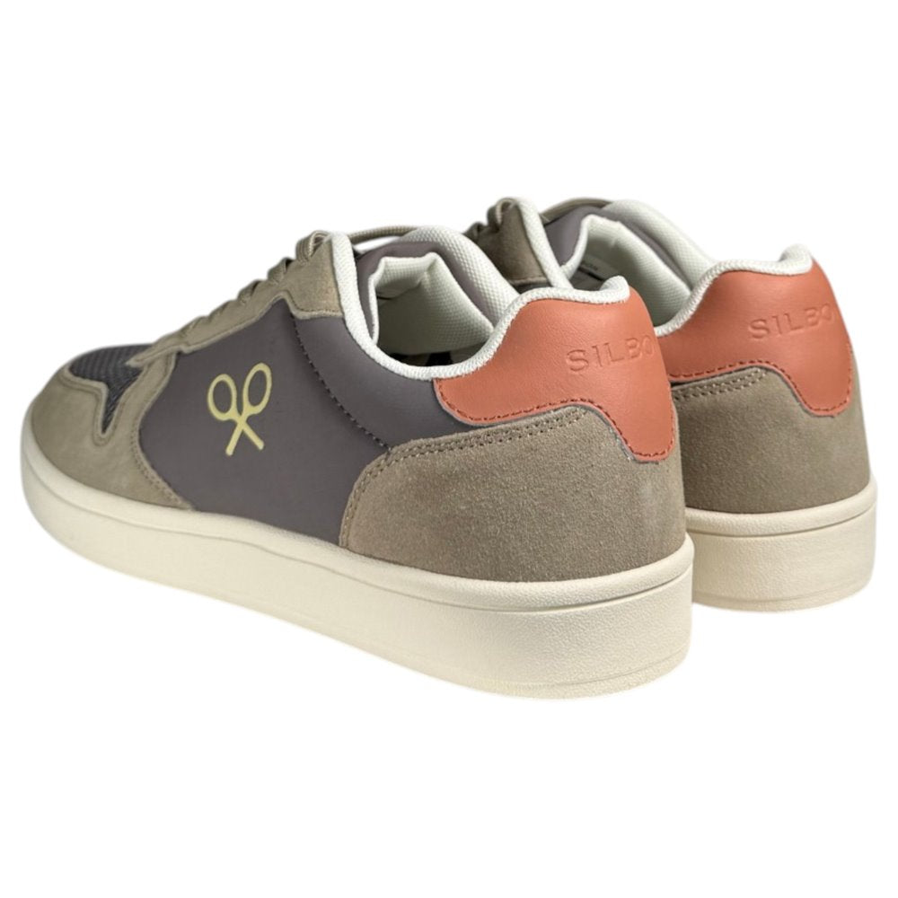 Zapatillas Silbon Bicolor S261031611281 Verde Gris - imagen 6