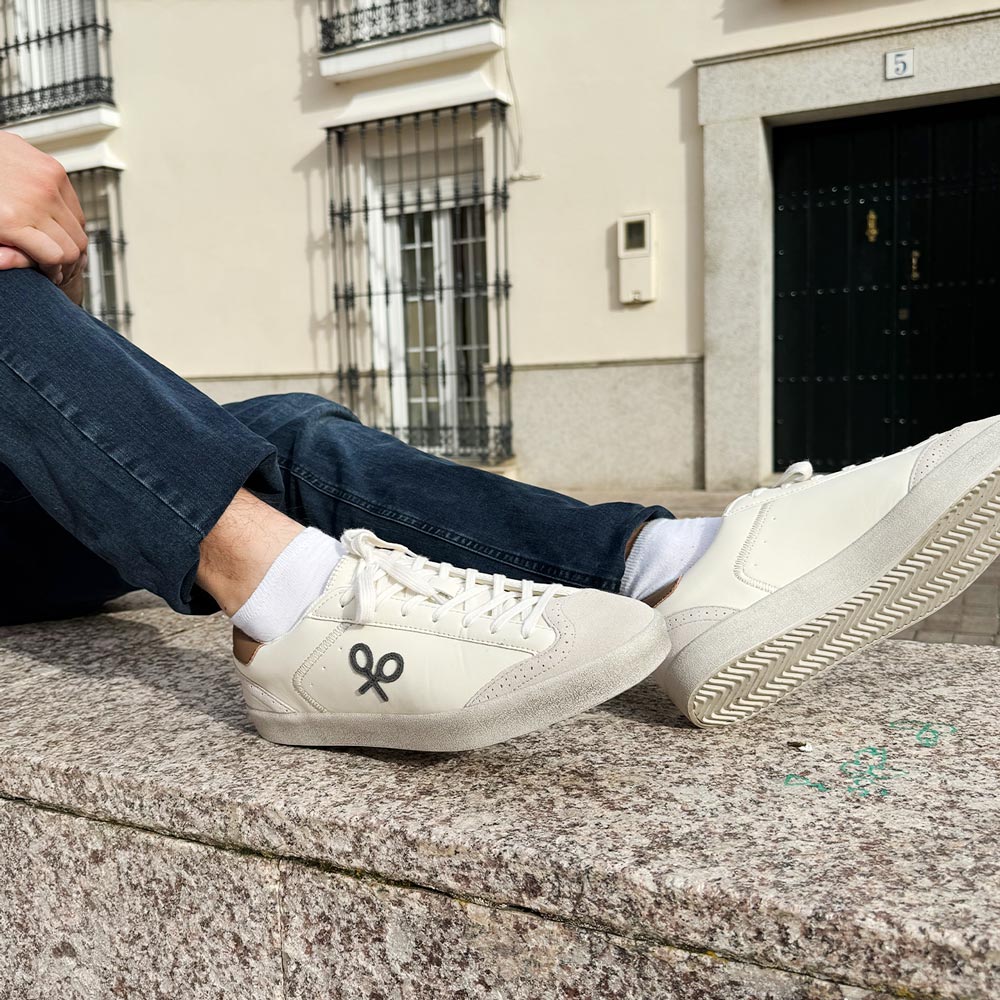 Zapatillas Silbon Desgastadas 131123 Blanco - imagen 4