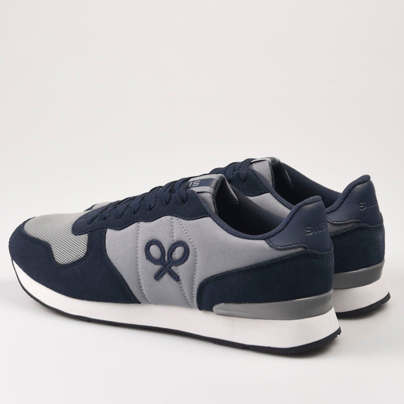 Zapatillas Silbon Running 124448 Azul Gris - imagen 4