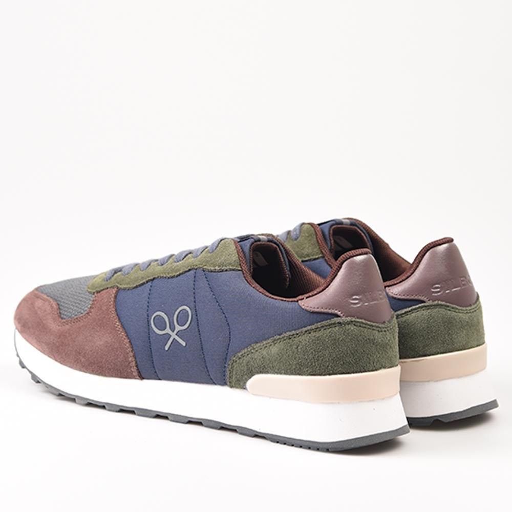Zapatillas Silbon Running Multicolor 129271 Marino - imagen 4