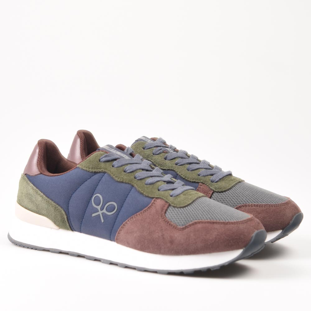 Zapatillas Silbon Running Multicolor 129271 Marino - imagen 2