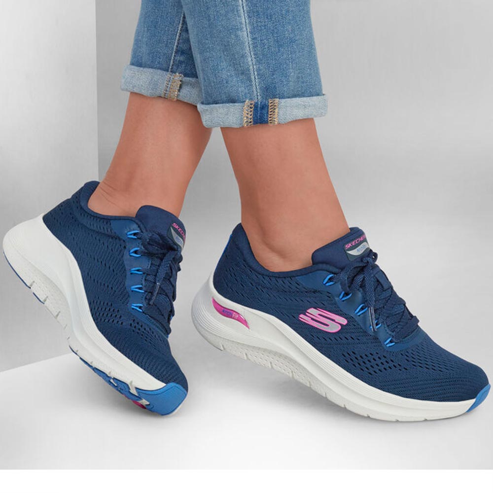 Zapatillas Skechers Arch Fit 2.0 - Big League 150051 Marino Multi - imagen 2
