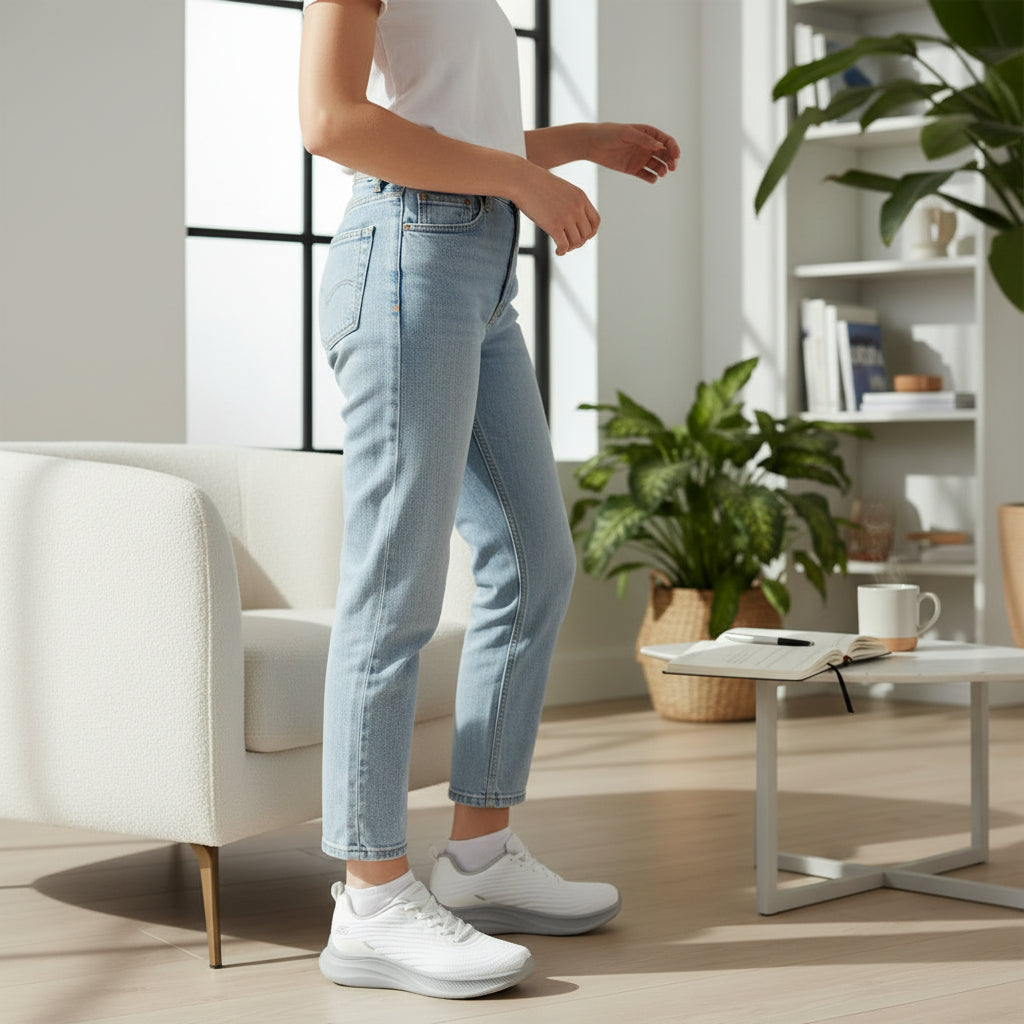 Zapatillas Skechers Bobs Moda Flex - Mellow Dawn 117731 Blanco - imagen 2