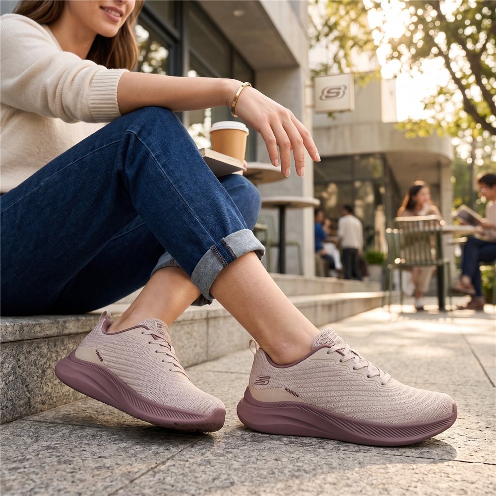 Zapatillas Skechers Bobs Moda Flex - Mellow Dawn 117731 Natural - imagen 2