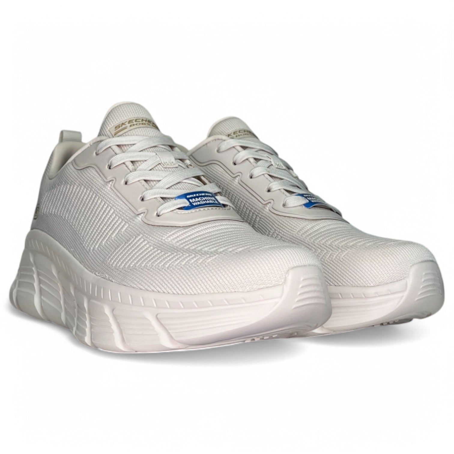 Zapatillas Skechers BOBS Sport B Flex Hi - Flying HI 117385 Crudo - imagen 2