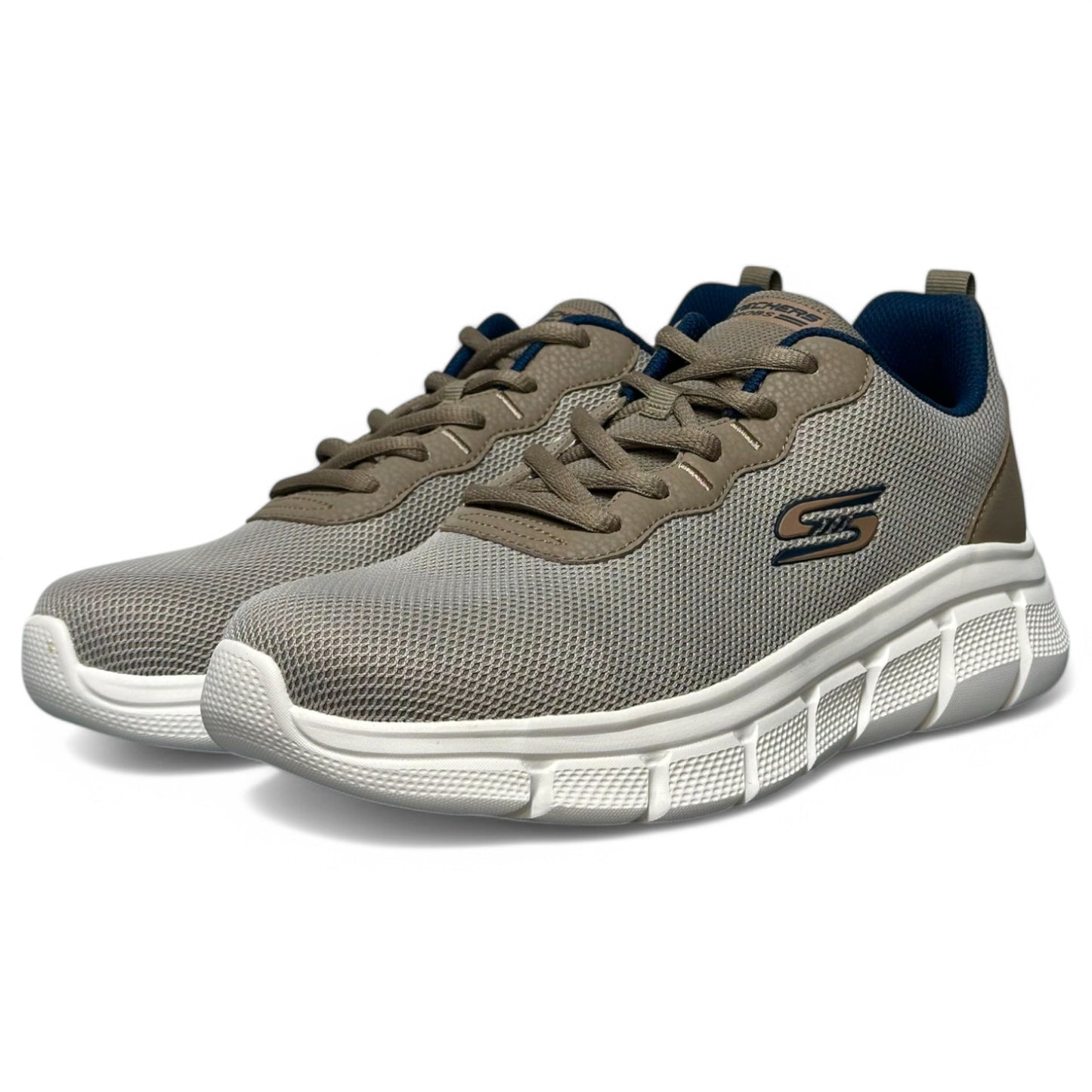 Zapatillas Skechers BOBS Sport B Flex - Icy Edge 118109 Taupe - imagen 3