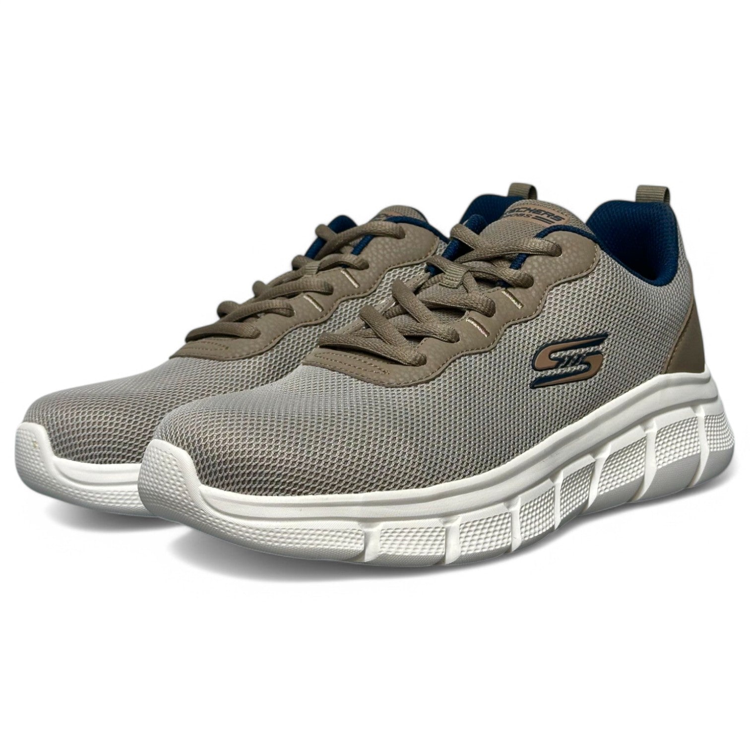 Zapatillas Skechers BOBS Sport B Flex - Icy Edge 118109 Taupe - imagen 3
