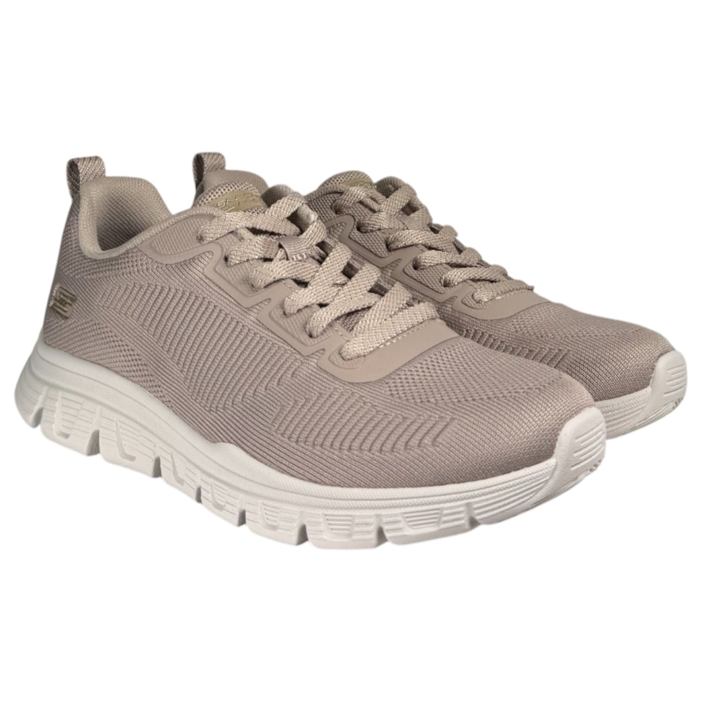 Zapatillas Skechers BOBS Sport B Lite 117700 Taupe - imagen 3