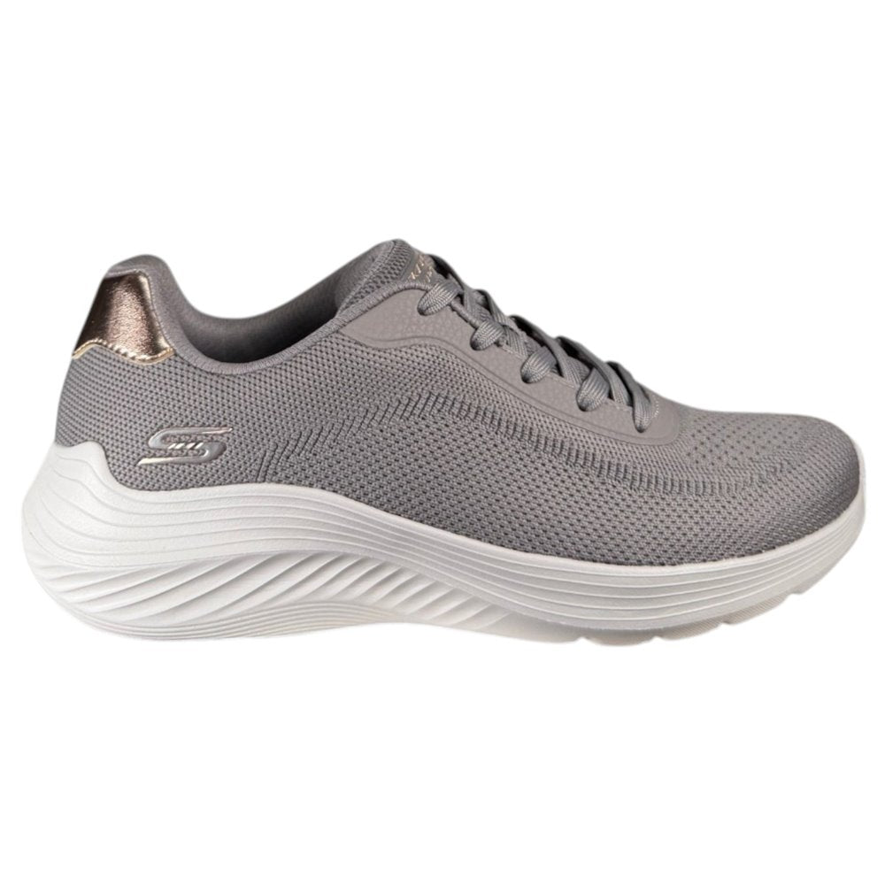 Zapatillas Skechers BOBS Sport Squad Waves - Current Look 117679 Gris - imagen 1