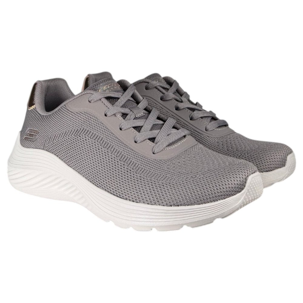 Zapatillas Skechers BOBS Sport Squad Waves - Current Look 117679 Gris - imagen 4