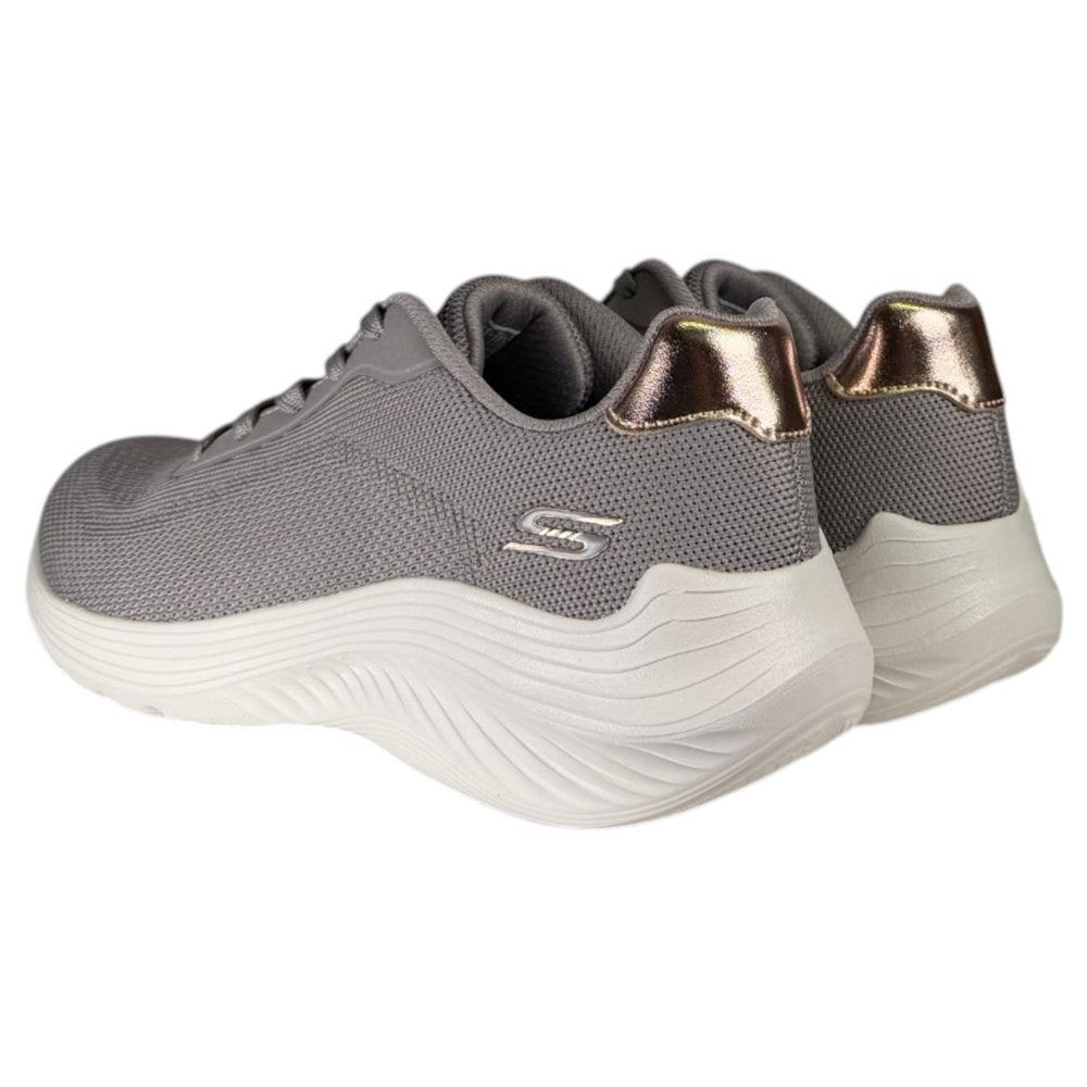 Zapatillas Skechers BOBS Sport Squad Waves - Current Look 117679 Gris - imagen 6