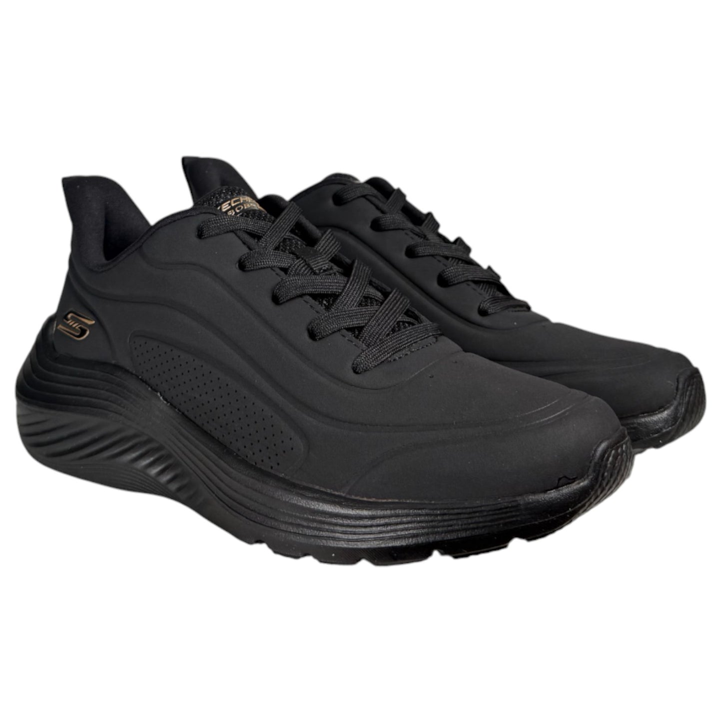 Zapatillas Skechers Bobs Squad Waves 117485 Negro - imagen 3