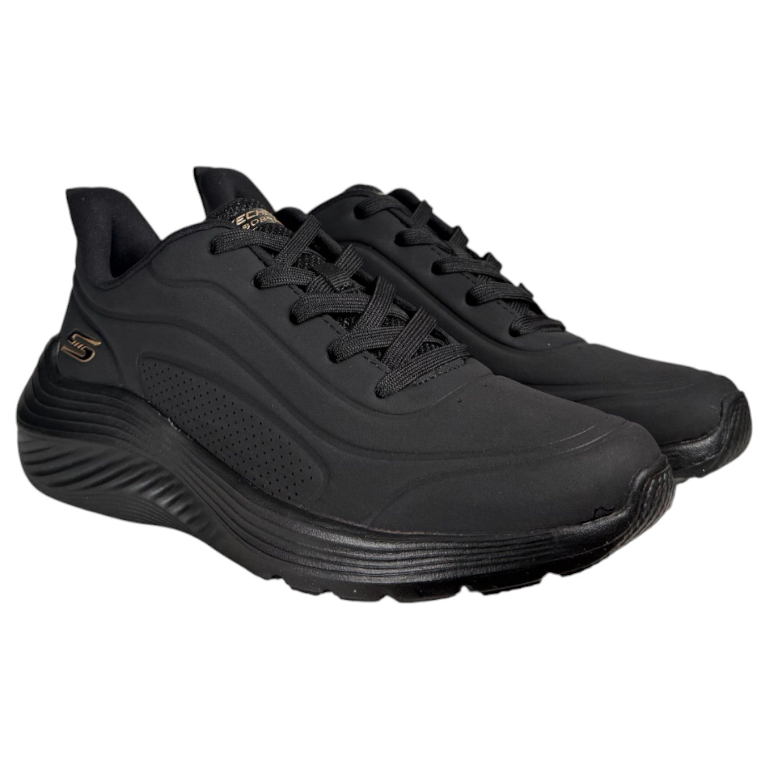 Zapatillas Skechers Bobs Squad Waves 117485 Negro - imagen 3
