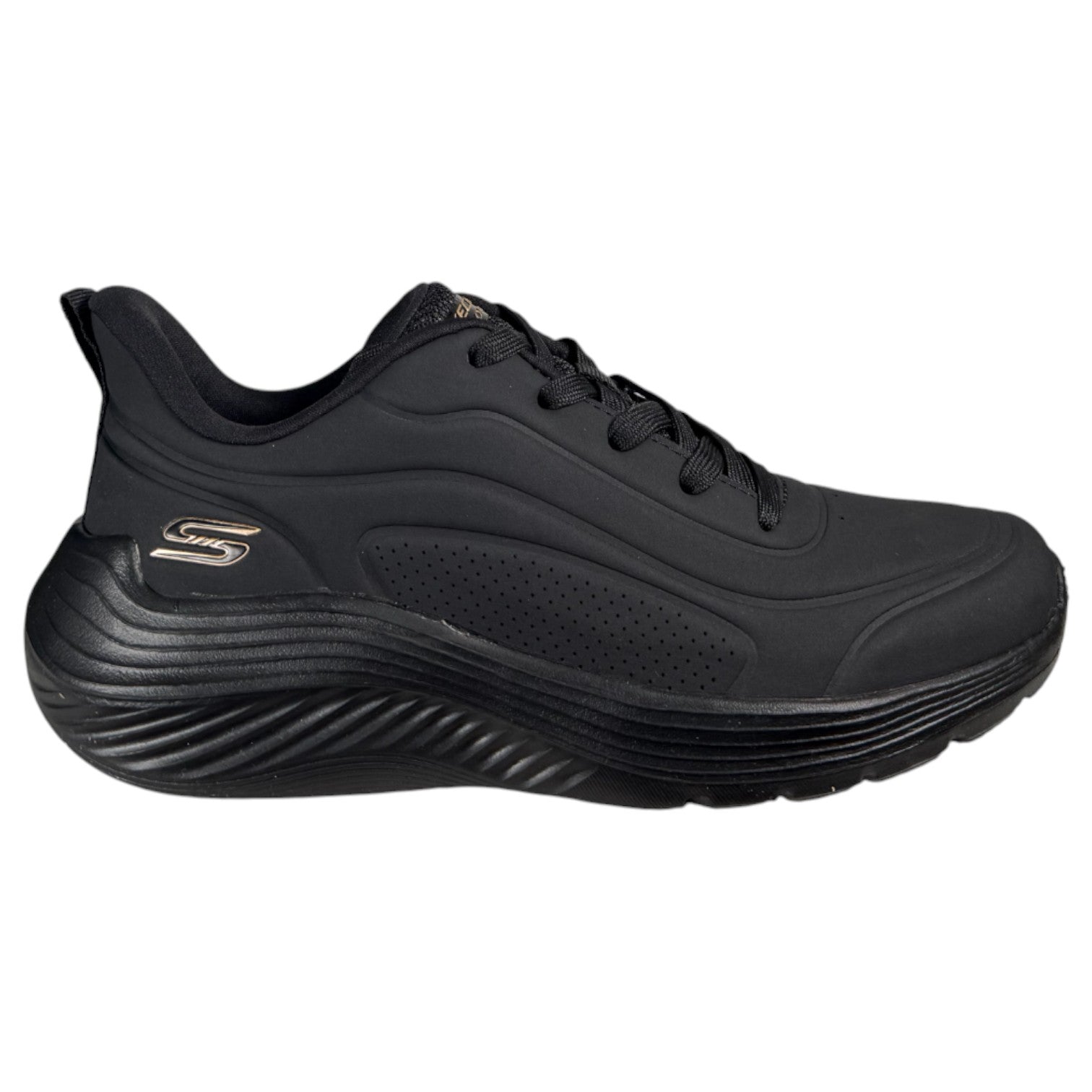 Zapatillas Skechers Bobs Squad Waves 117485 Negro - imagen 1