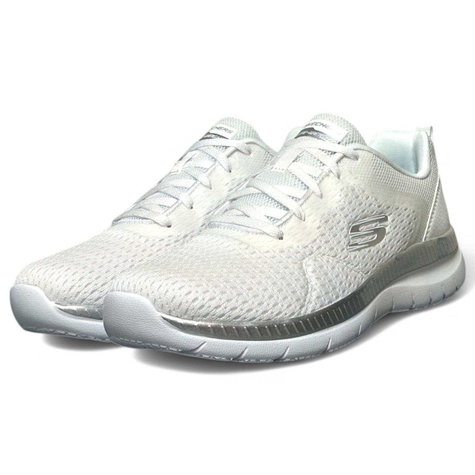 Zapatillas Skechers Bountiful - Quick Path 12607 Blanco - imagen 3