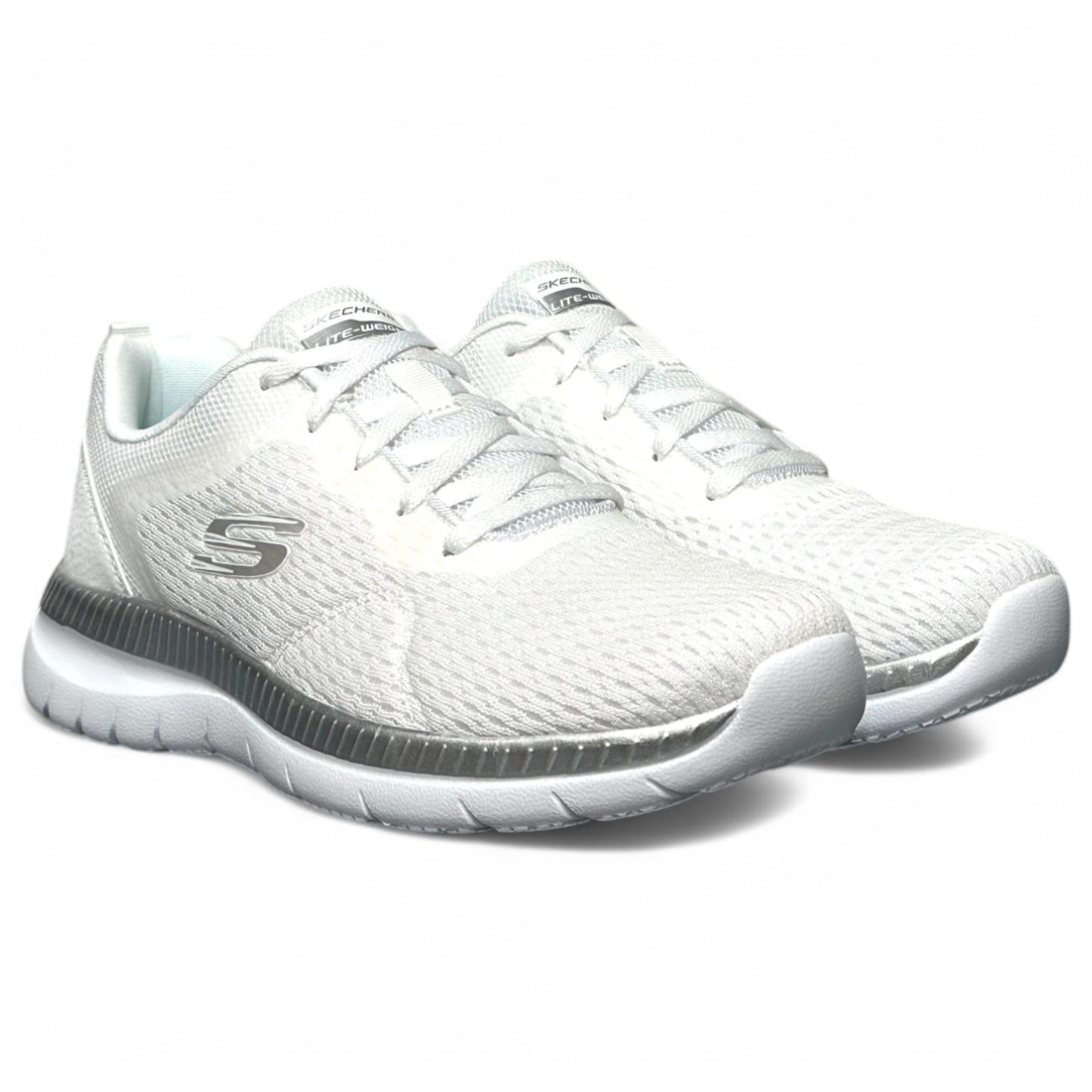 Zapatillas Skechers Bountiful - Quick Path 12607 Blanco - imagen 2