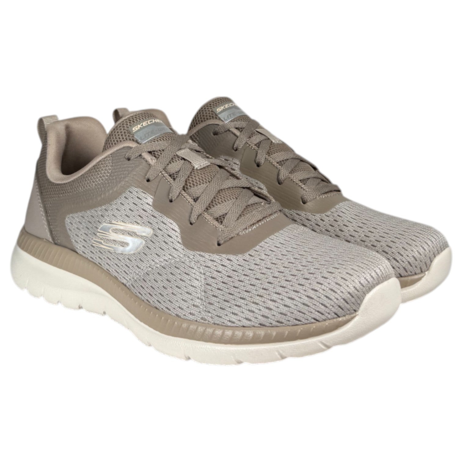 Zapatillas Skechers Bountiful - Quick Path 12607 Taupe - imagen 8