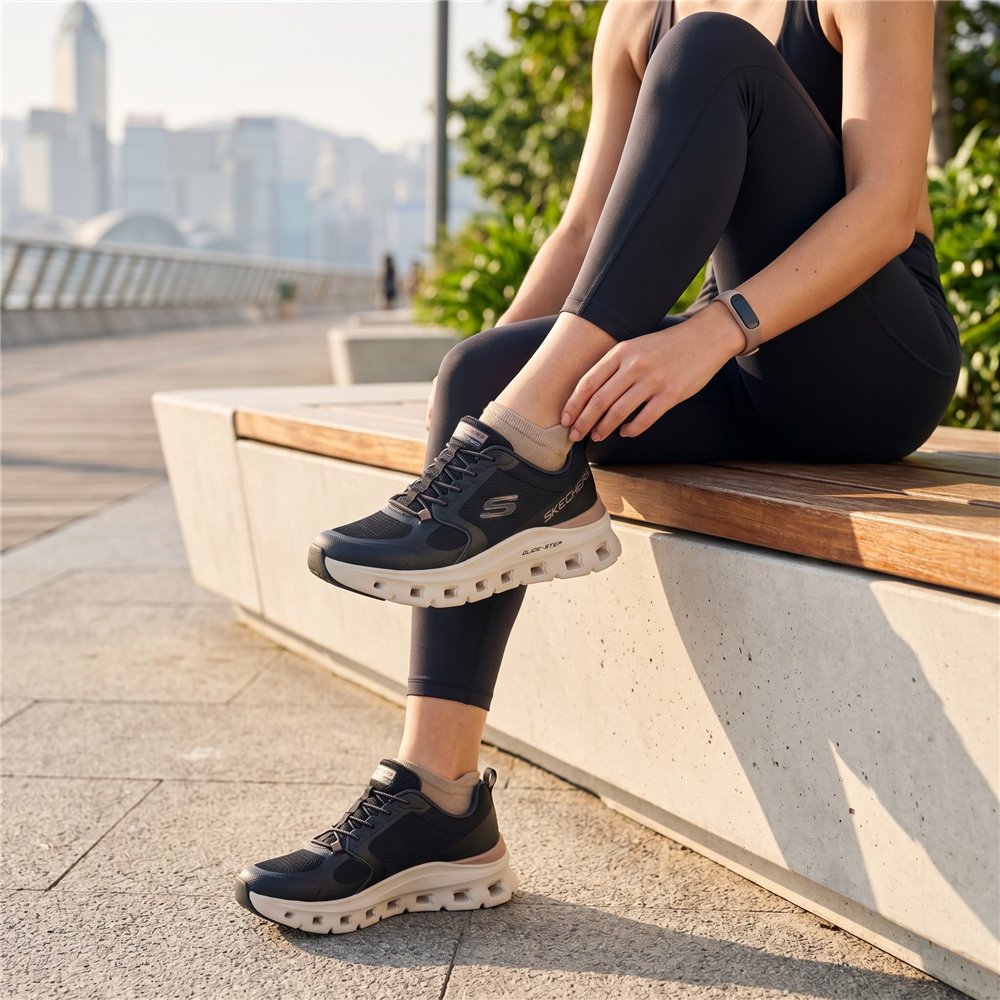 Zapatillas Skechers Glide-Step Pro - Cool Drift 150484 Negro - imagen 2