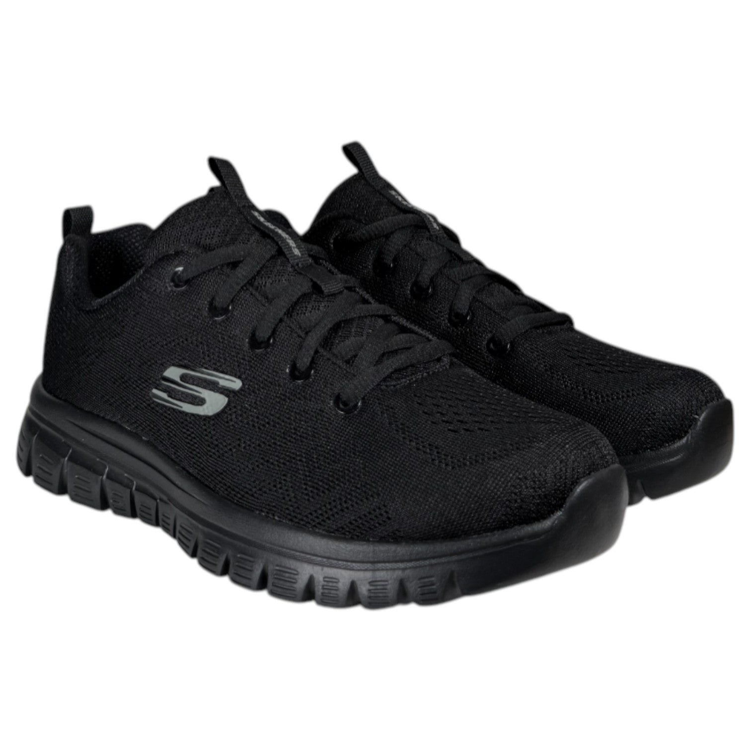 Zapatillas Skechers Graceful 12615 Negro - imagen 2