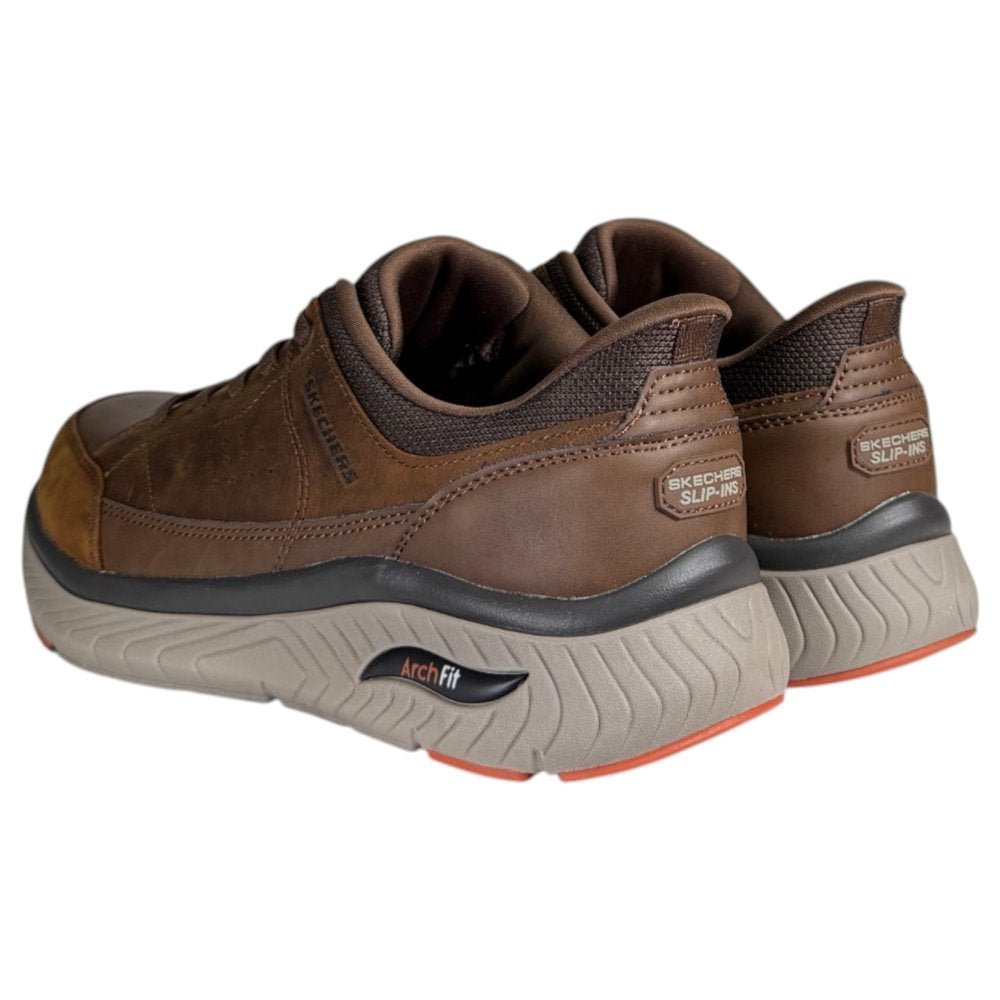 Zapatillas Skechers Hands Free Slip-ins® Relaxed Fit®: Arch Fit Crosser - Felix 205656 Marrón