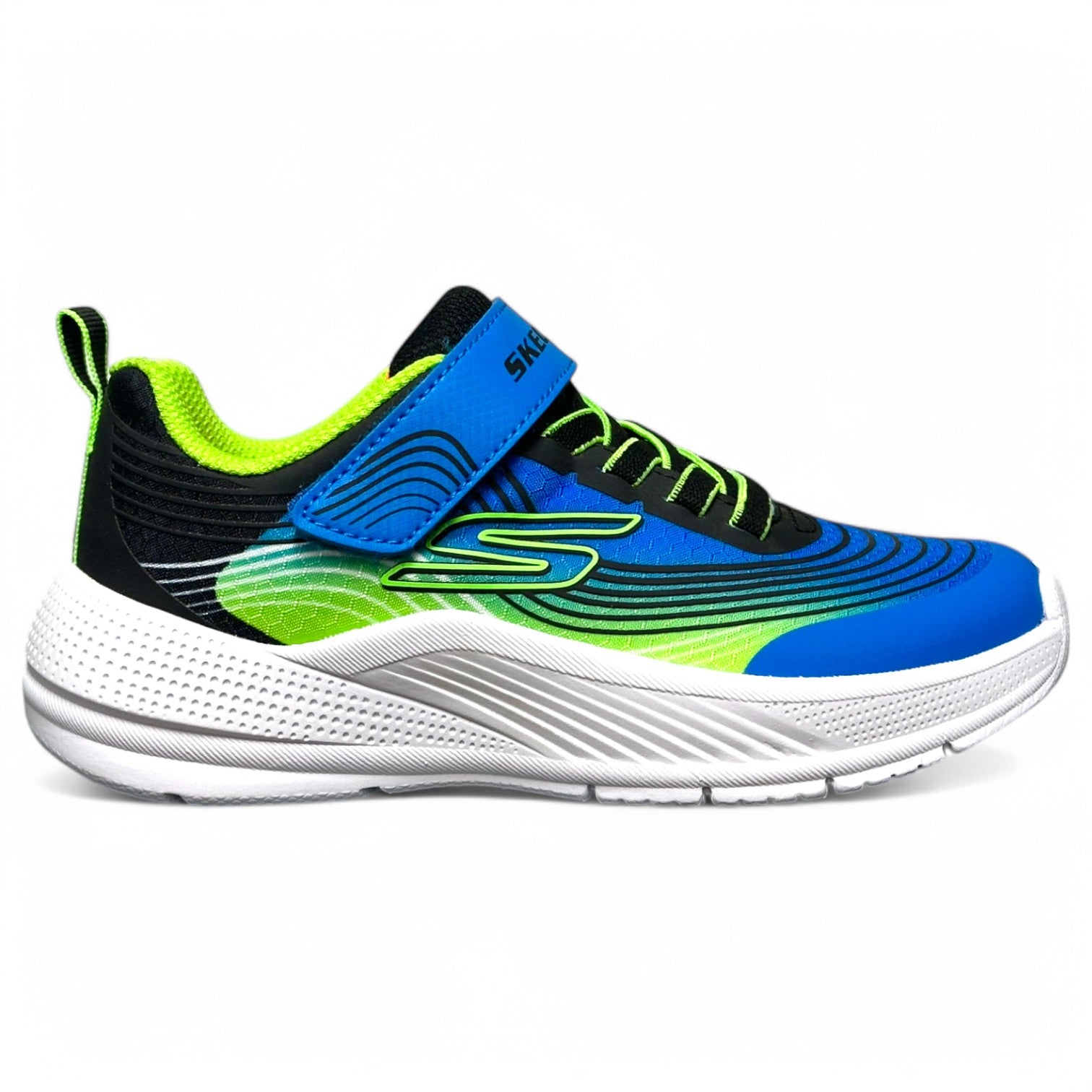 Zapatillas Skechers Microspec Advance 403926L Azul Lima - imagen 1
