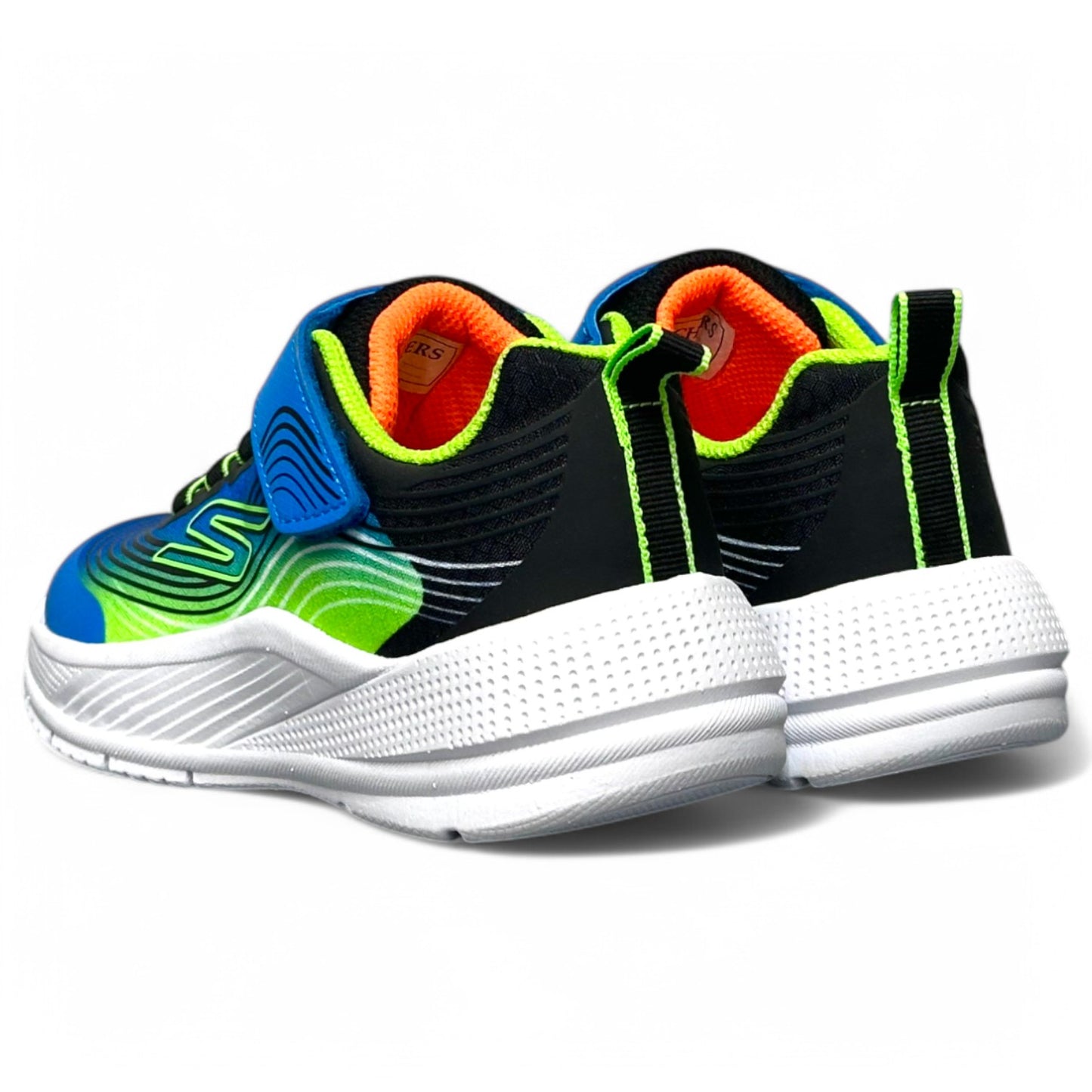 Zapatillas Skechers Microspec Advance 403926L Azul Lima - imagen 4