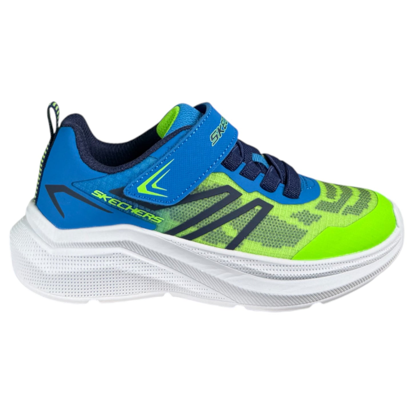 Zapatillas Skechers Microspec Velocity 404125L Lima Azul - imagen 1