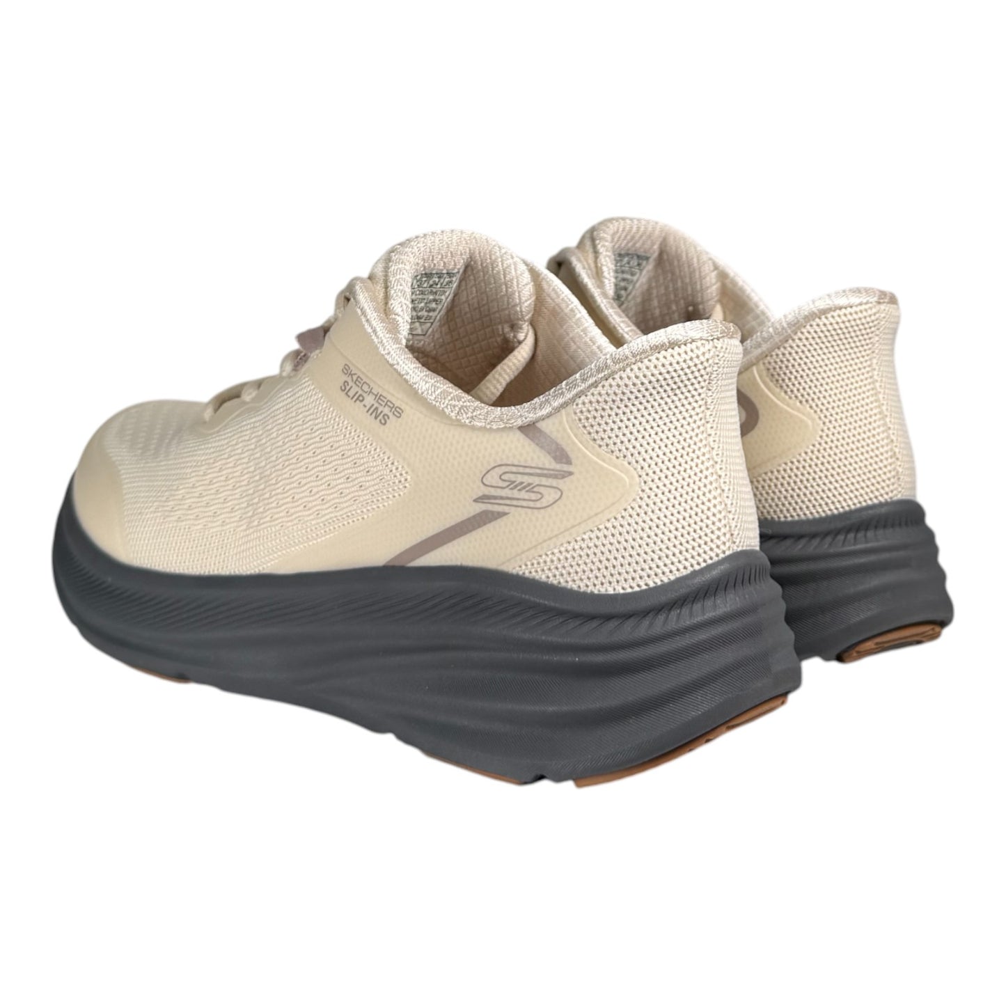 Zapatillas Skechers Slip-ins: BOBS Sport Skillz - Too Essential 117756 Natural Gris - imagen 6