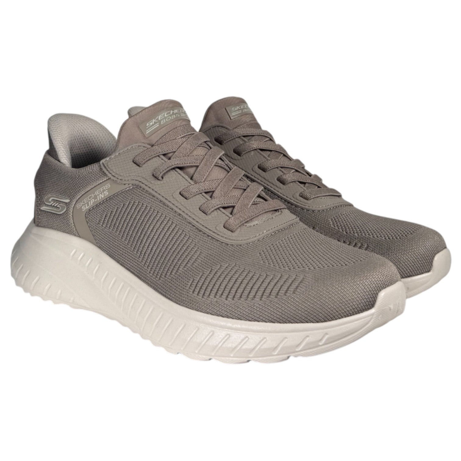 Zapatillas Skechers Slip-ins: BOBS Sport Squad Chaos 118312 Taupe - imagen 2