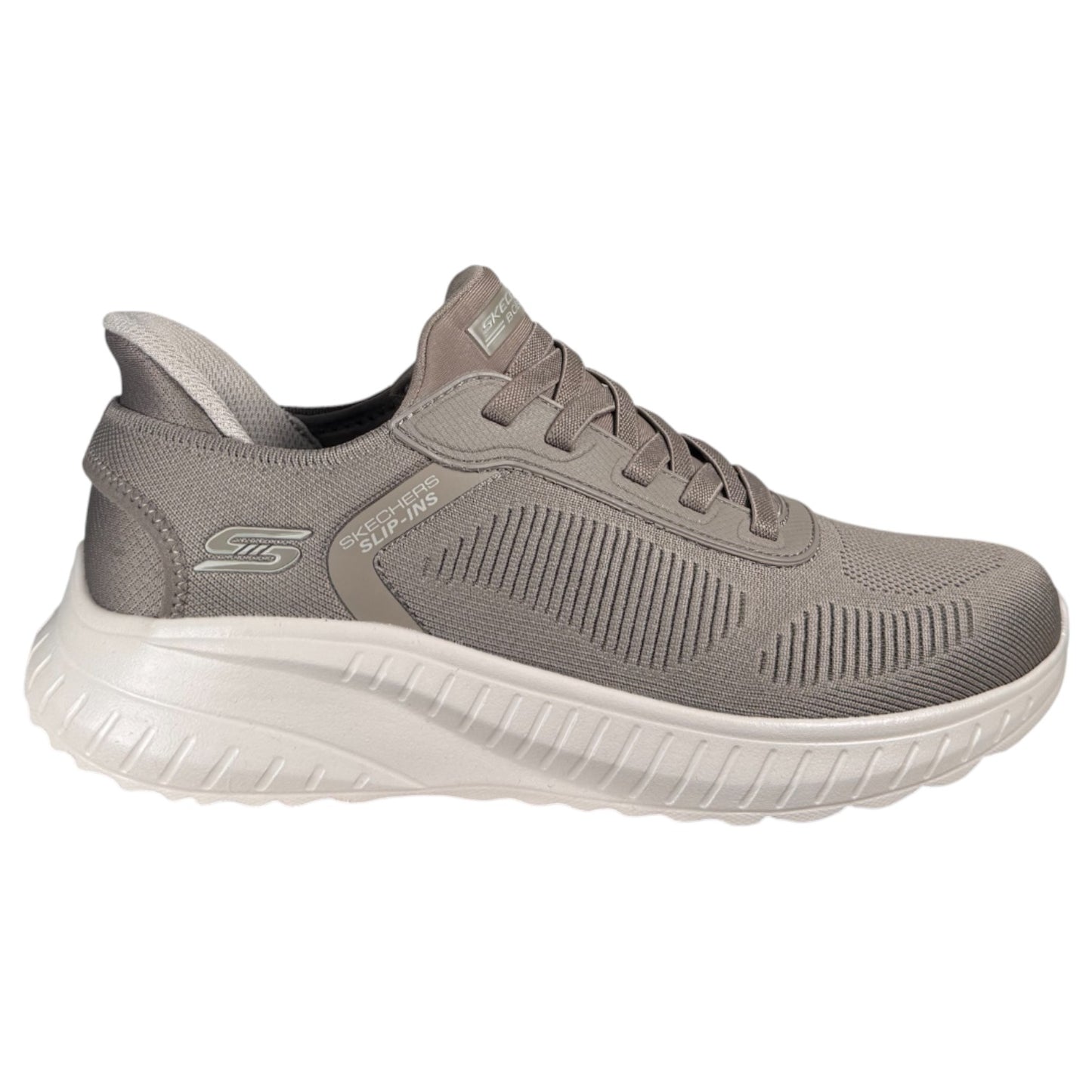 Zapatillas Skechers Slip-ins: BOBS Sport Squad Chaos 118312 Taupe - imagen 1