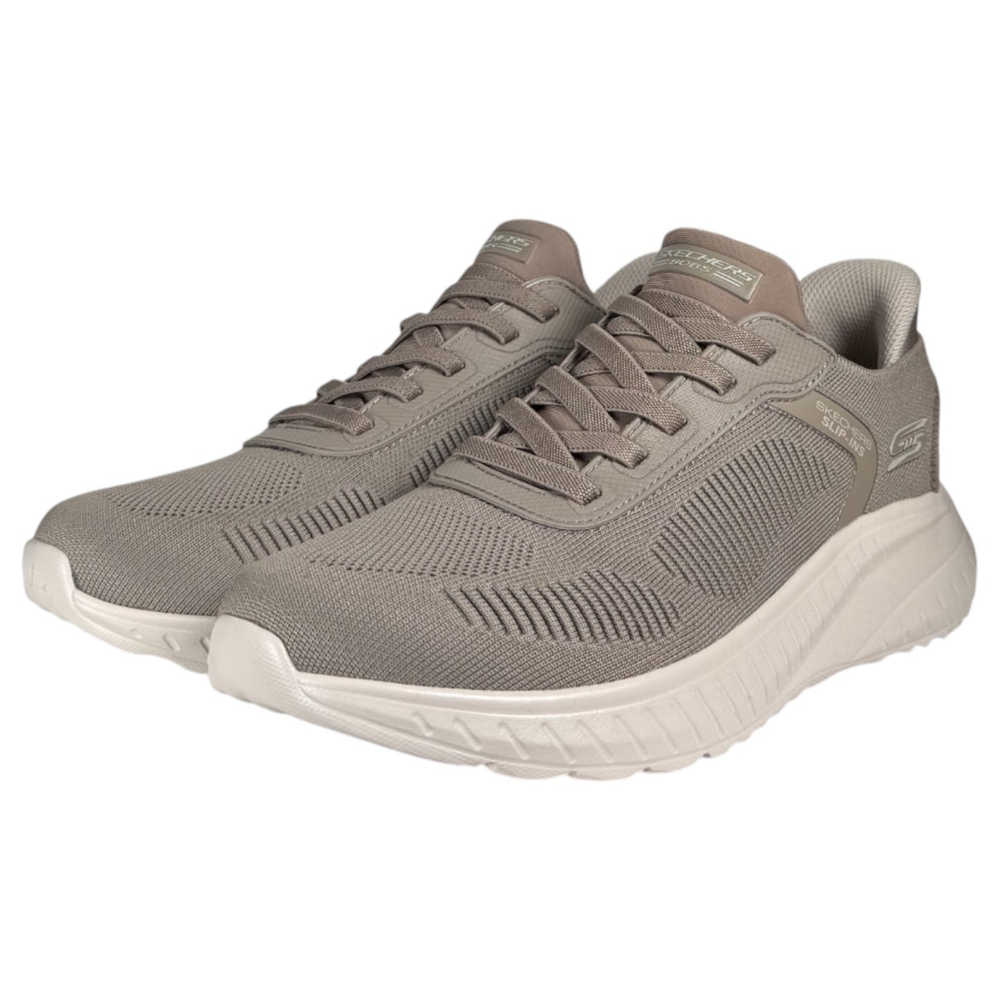 Zapatillas Skechers Slip-ins: BOBS Sport Squad Chaos 118312 Taupe - imagen 3