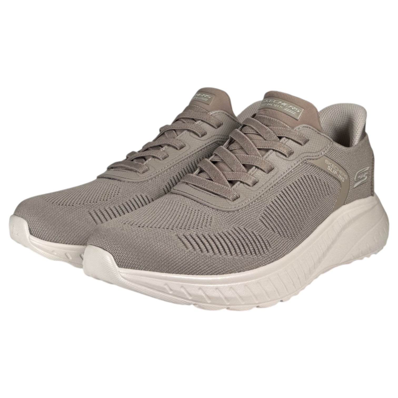 Zapatillas Skechers Slip-ins: BOBS Sport Squad Chaos 118312 Taupe - imagen 3