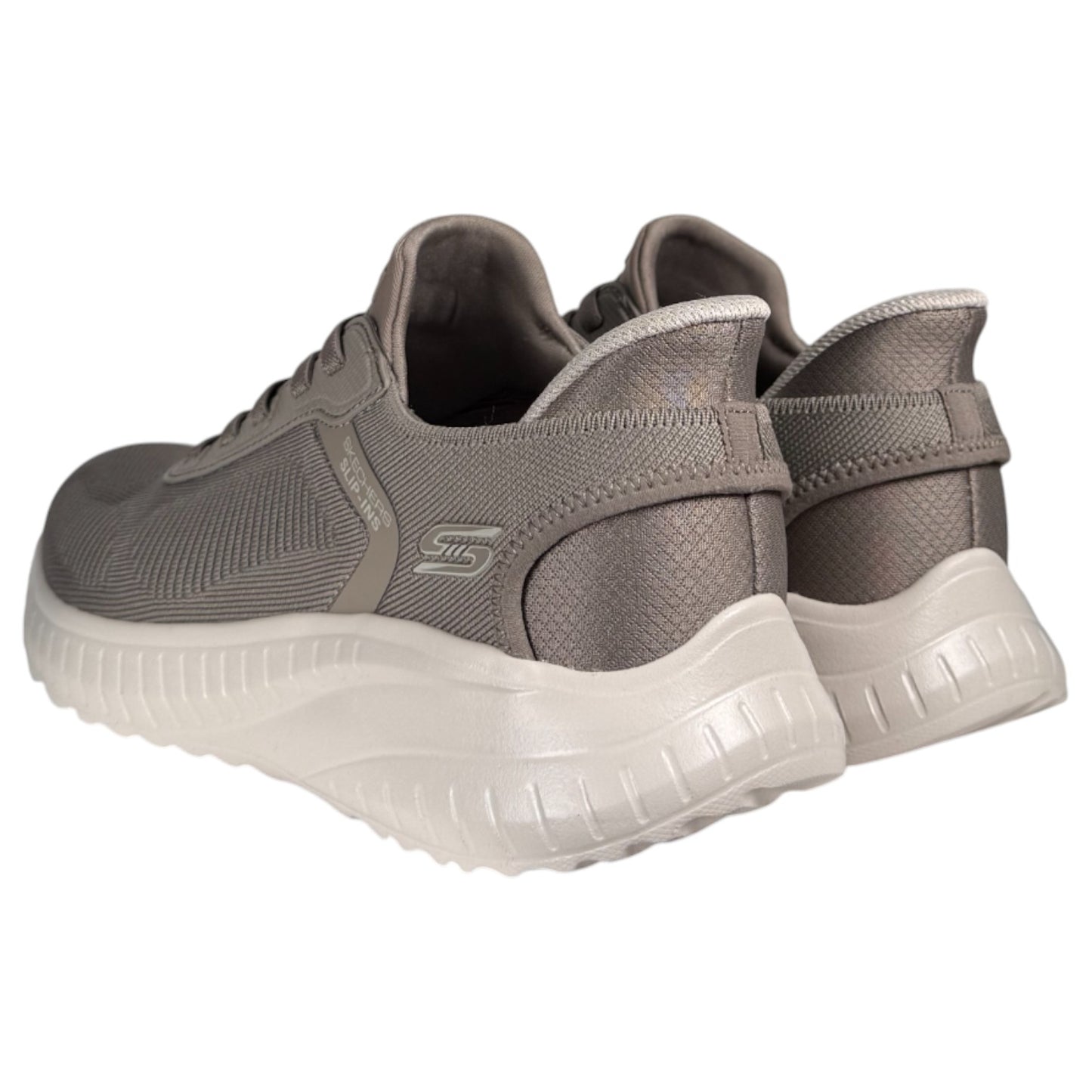 Zapatillas Skechers Slip-ins: BOBS Sport Squad Chaos 118312 Taupe - imagen 4